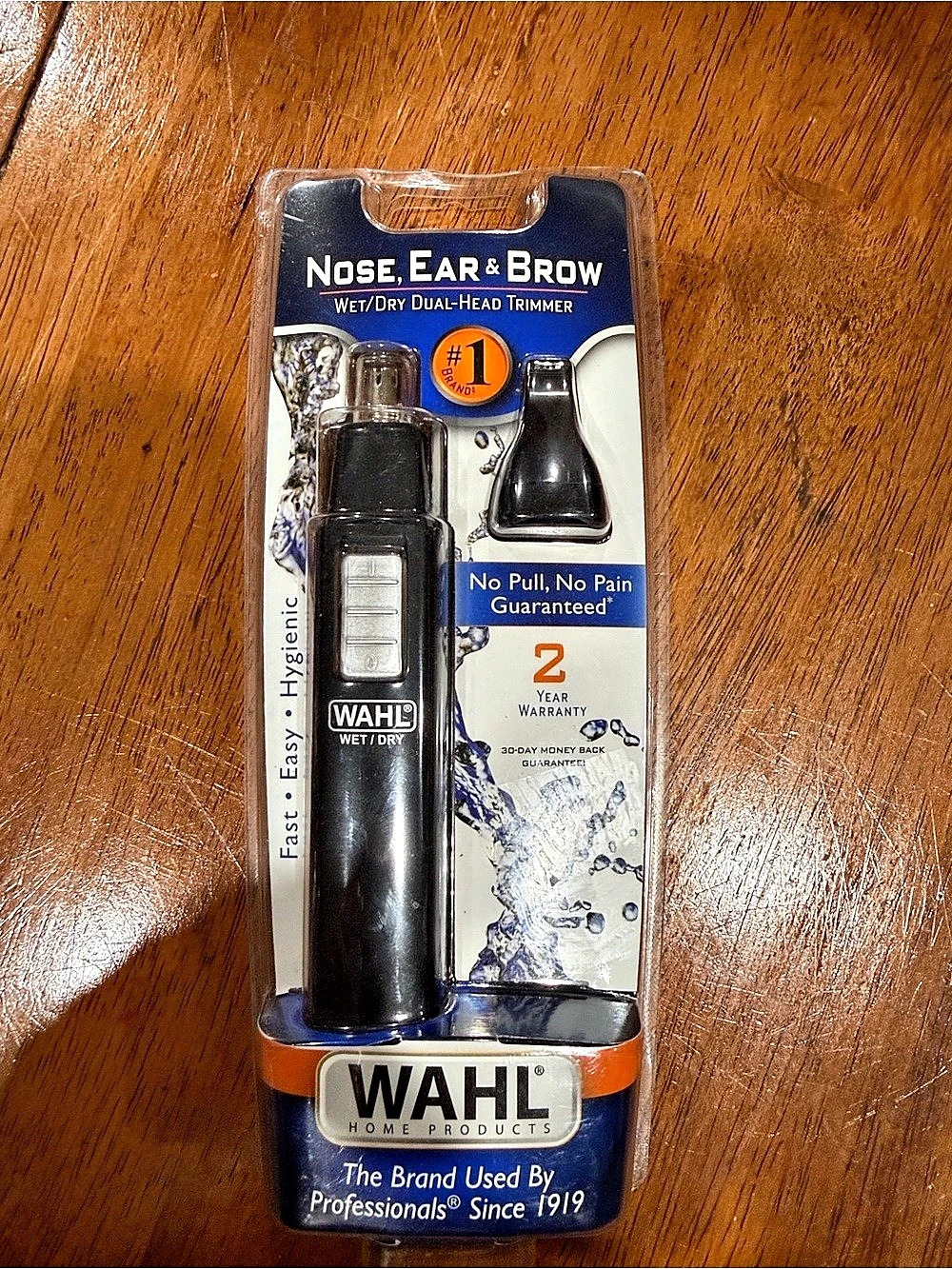 Wahl Nose, Ear & Brow Wet/Dry Dual-Head Trimmer